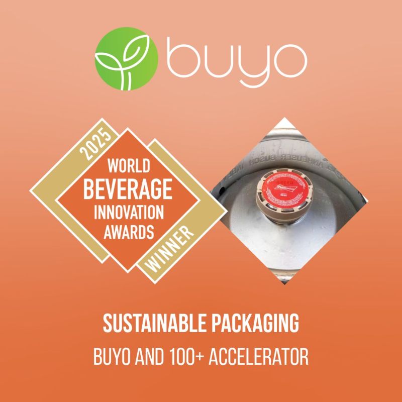 From a $15,000 Grant to the World Beverage Innovation Awards: BUYO and AB InBev's Circular Packaging Journey